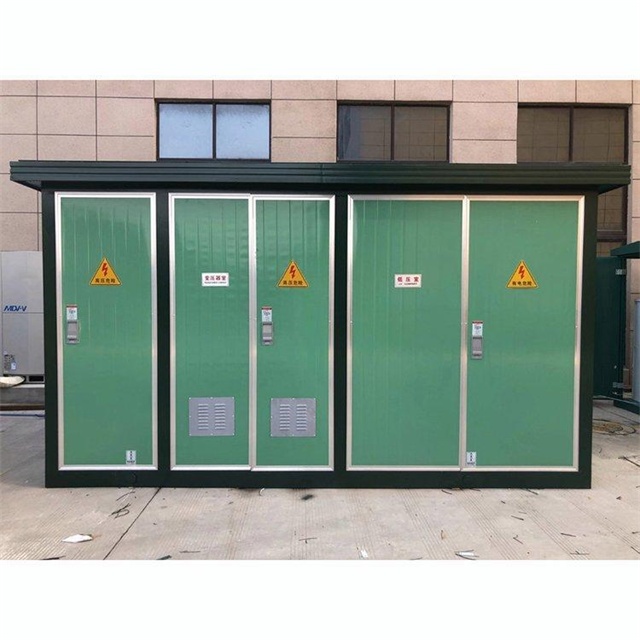 甘肃1600KVA欧式箱式变压器